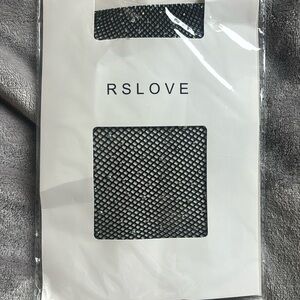 glitter fishnet tights